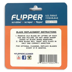 FLIPPER RB OSTRZA STALOWE STANDARD 2SZT.