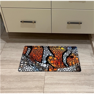 FLIPPER AQUARIUM MAT CLOWNFISH 75X45CM