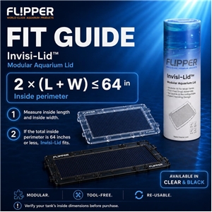 FLIPPER INVISI-LID BLACK SMALL - zdjęcie 2