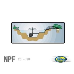 AQN NPF-30 FILTR CIŚNIENIOWY 30L, LAMPA UV 11W