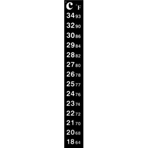AQN T-07 TERMOMETR PLASTIKOWY AQUA NOVA