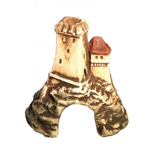 AQN N-30007 RUINY ZAMEK NA SKALE 1 9,5x9x6 cm , op