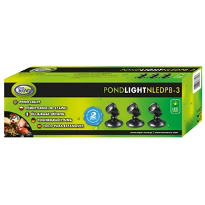 AQN NLED-PB3 WODOODPORNA LAMPA LED 3X1W KOLOR